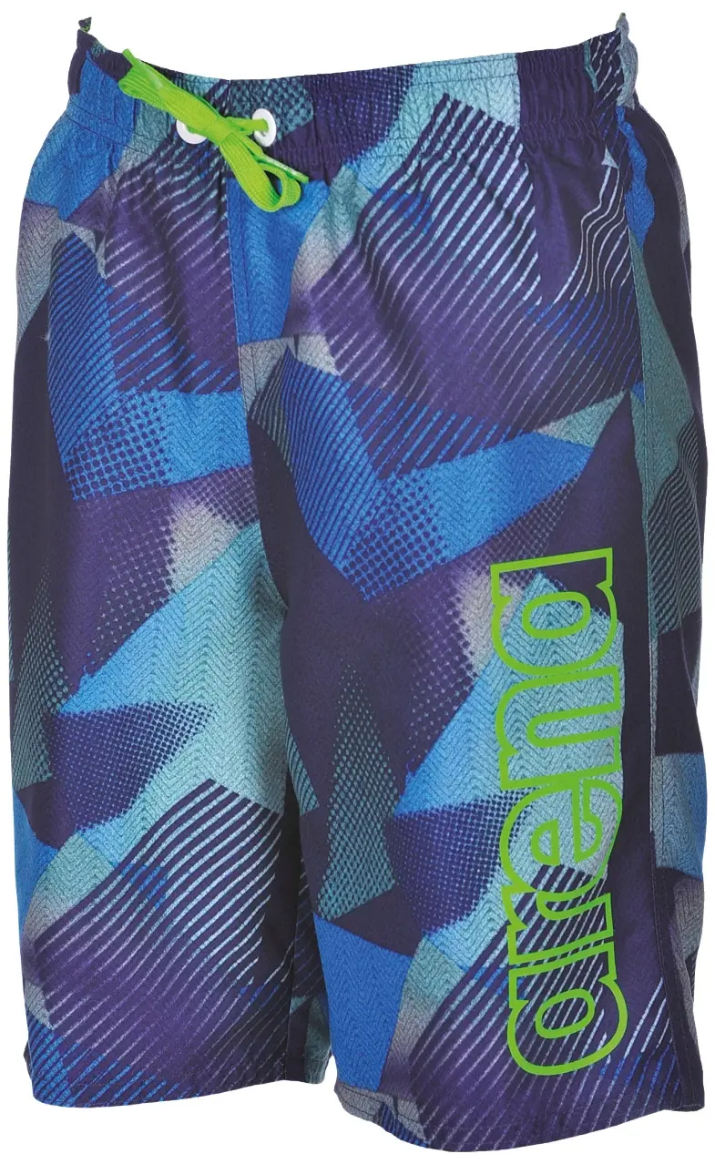 Arena Geometrical Jr Long Bermuda – Navy