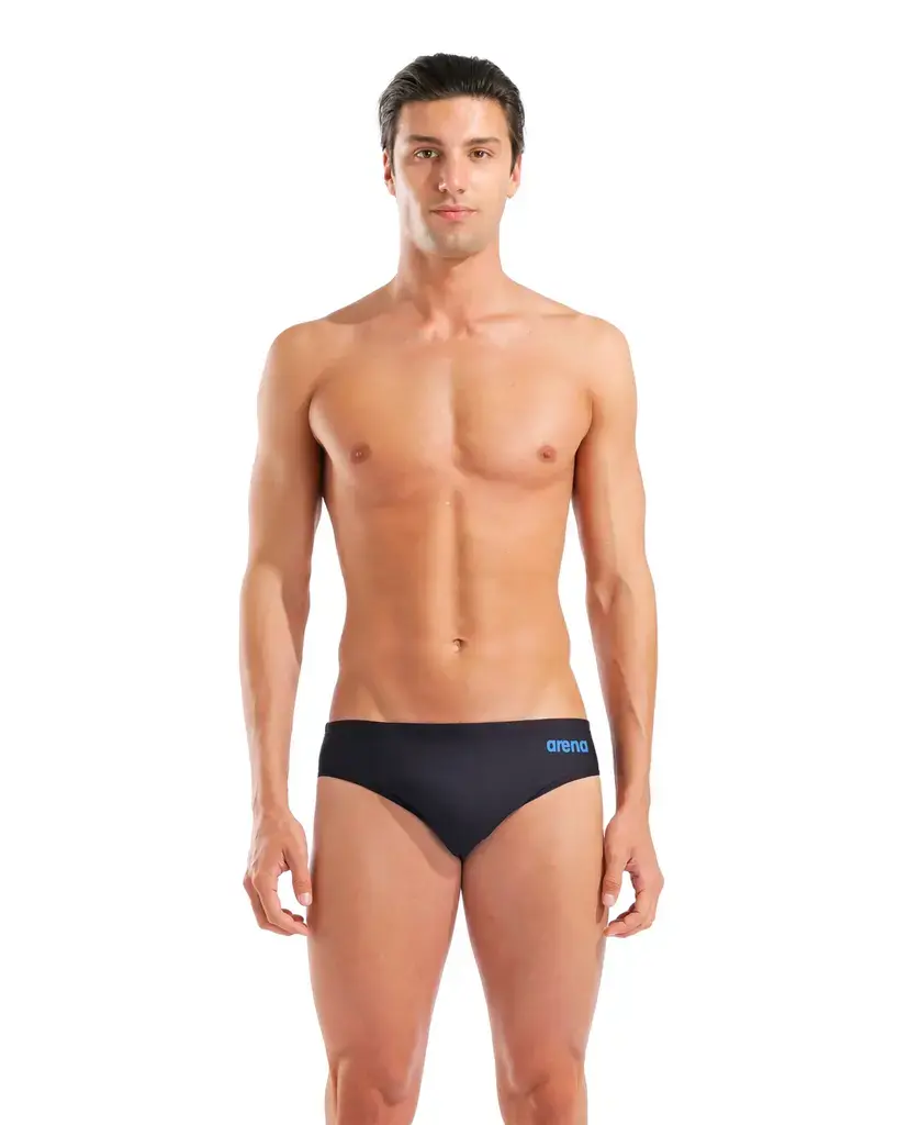 Arena M Hyperflow Briefs – Black-Blue Cosmo