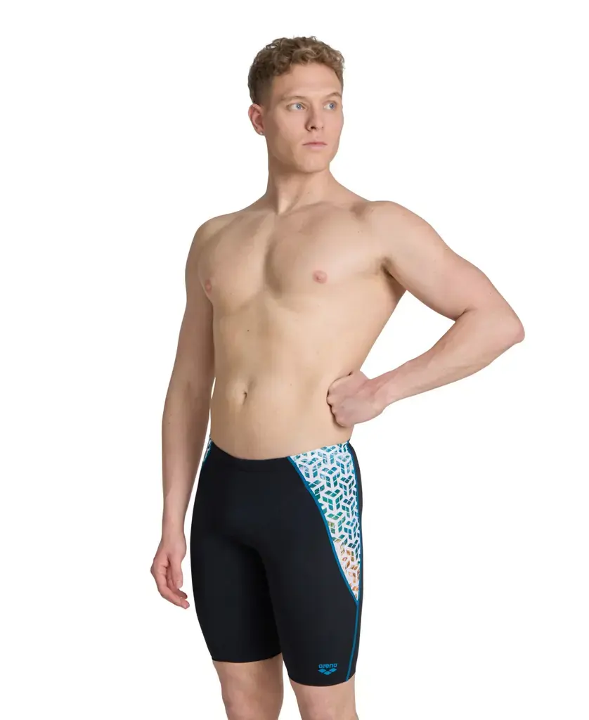 Arena M Planet Water Swim Jammer – Black /  /  / White