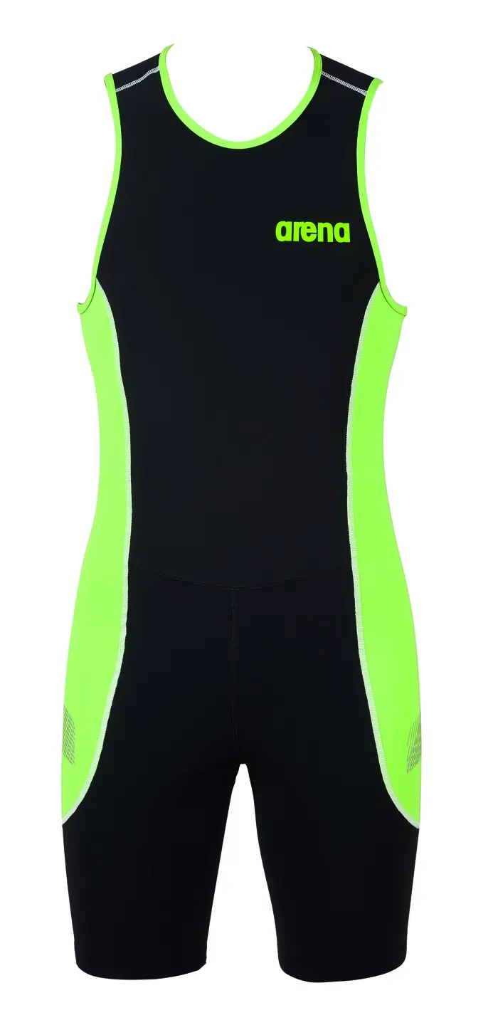 Arena M REAR ZIP TRISUIT – Black
