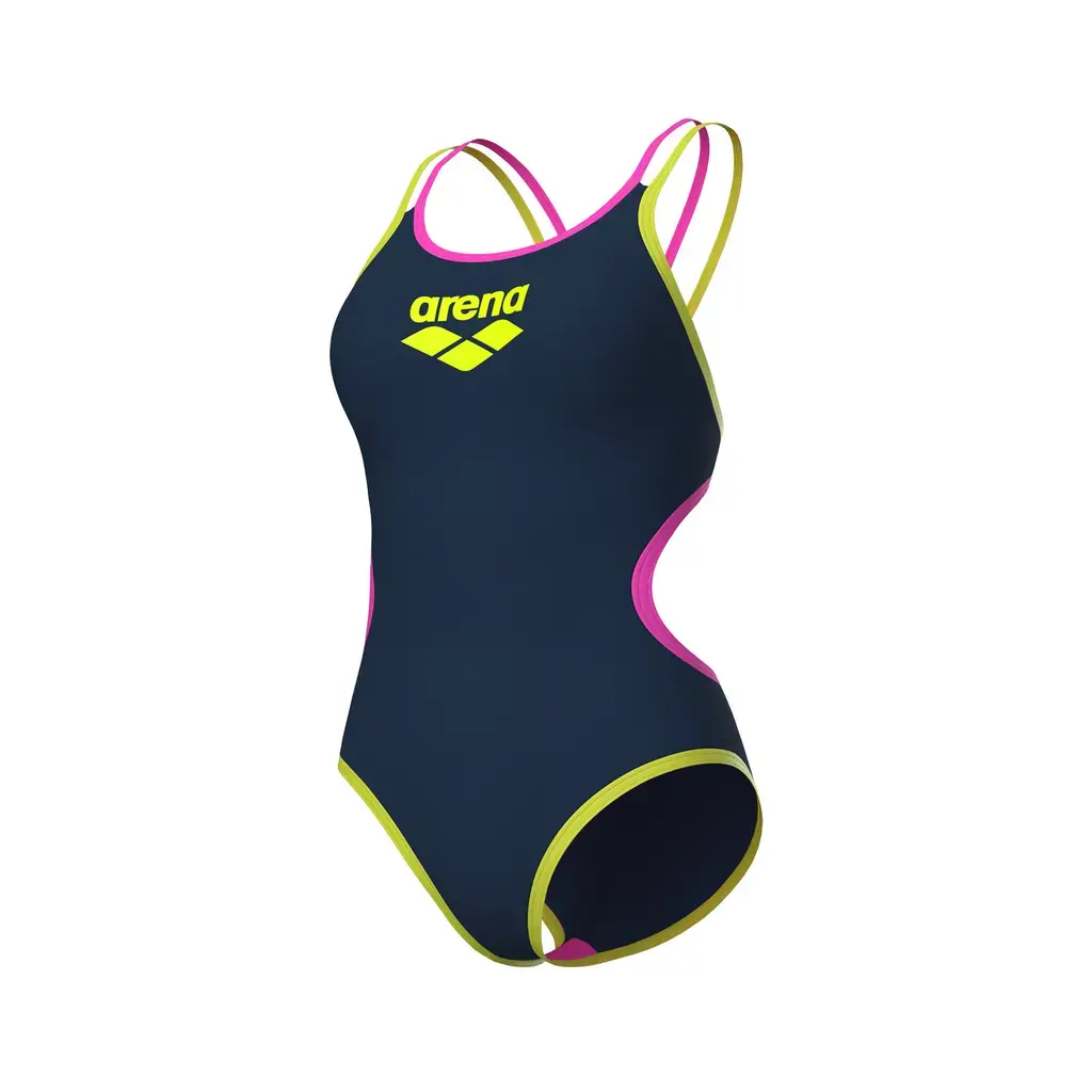 Arena W Arena One Double Cross back – Navy /  /  / Pink /  /  / Green