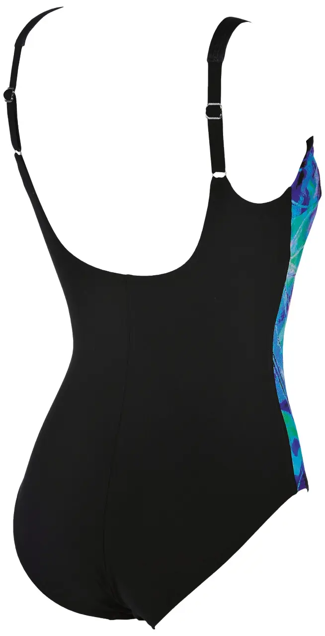 Arena W Cameron U-back 1-pcs. – Black /  /  / Green